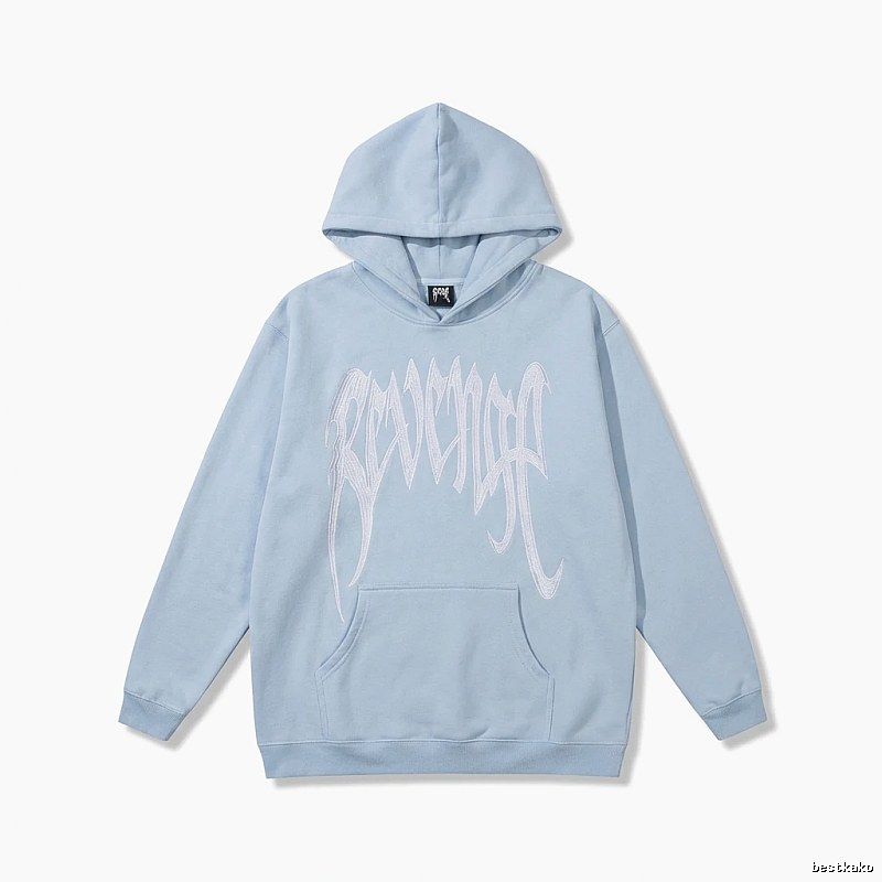 Revenge trendy and cool style light blue sweatshirt