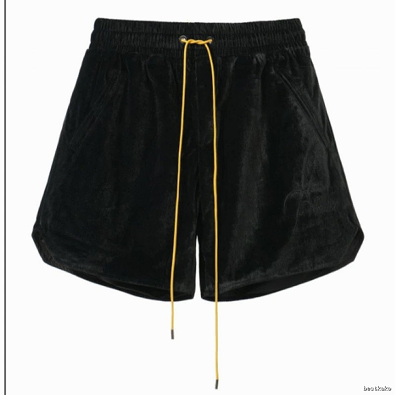 RHUDE black casual shorts