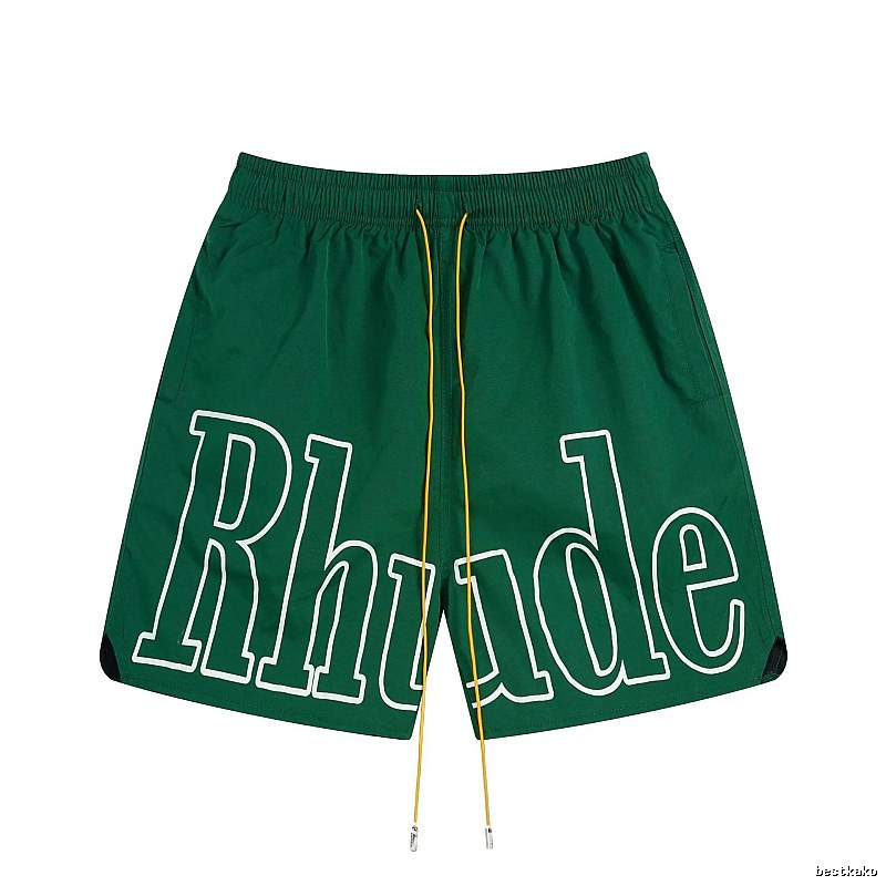 RHUDE letter trendy brand style shorts