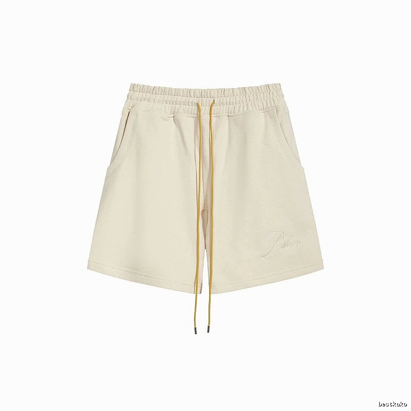 RHUDE's simple and casual style off-white shorts