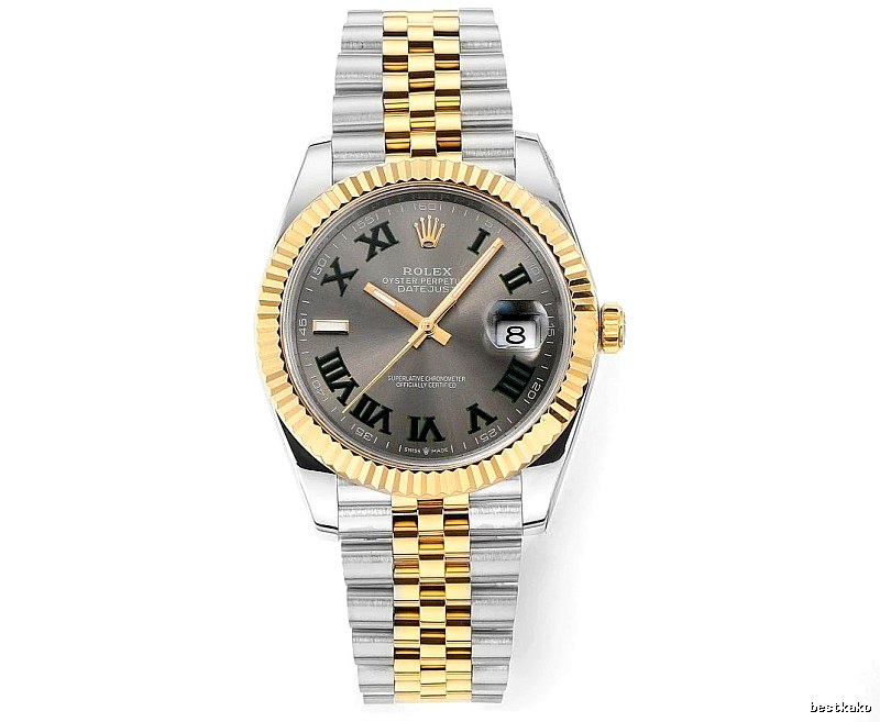 Rolex Outdoor Edit Two-Tone Datejust Watch in Silver And Gold