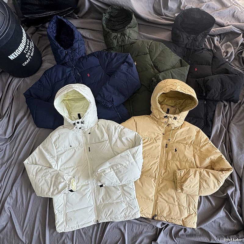 School Runs White Hooded Puffer Jacket with Seasonal Detail