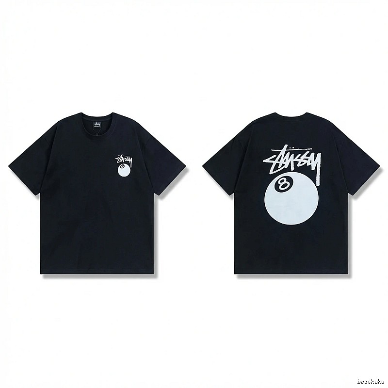 Stussy 8-Ball Series Black T-shirt
