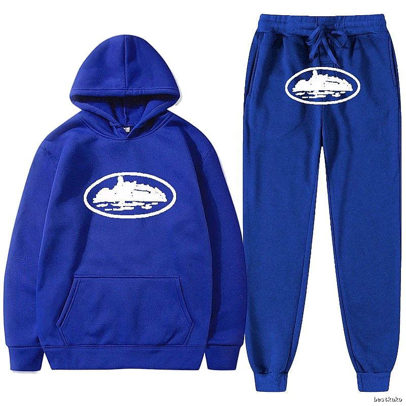 Stussy Blue Tracksuit Set Commuter Look Logo