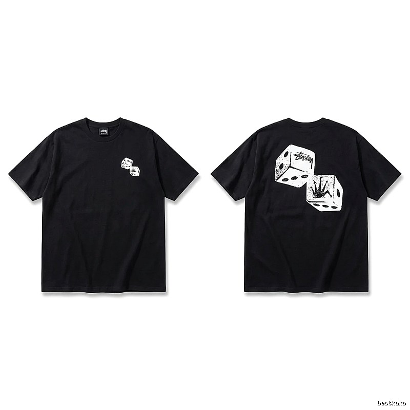 Stussy Dice Series Black T-shirt