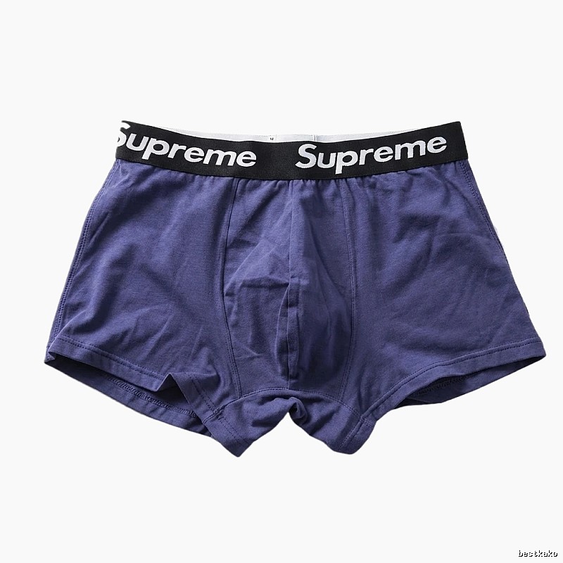 Supreme basic dark blue underwear