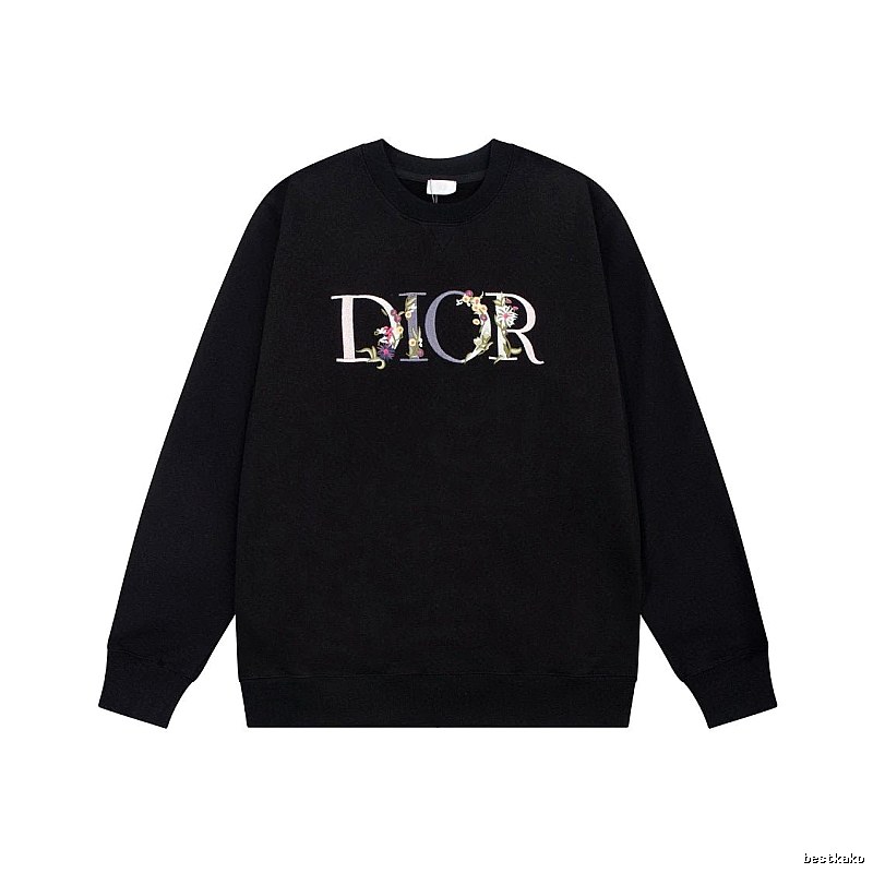 Sweatshirt by Dior with Black Sweatshirt with Dior Floral