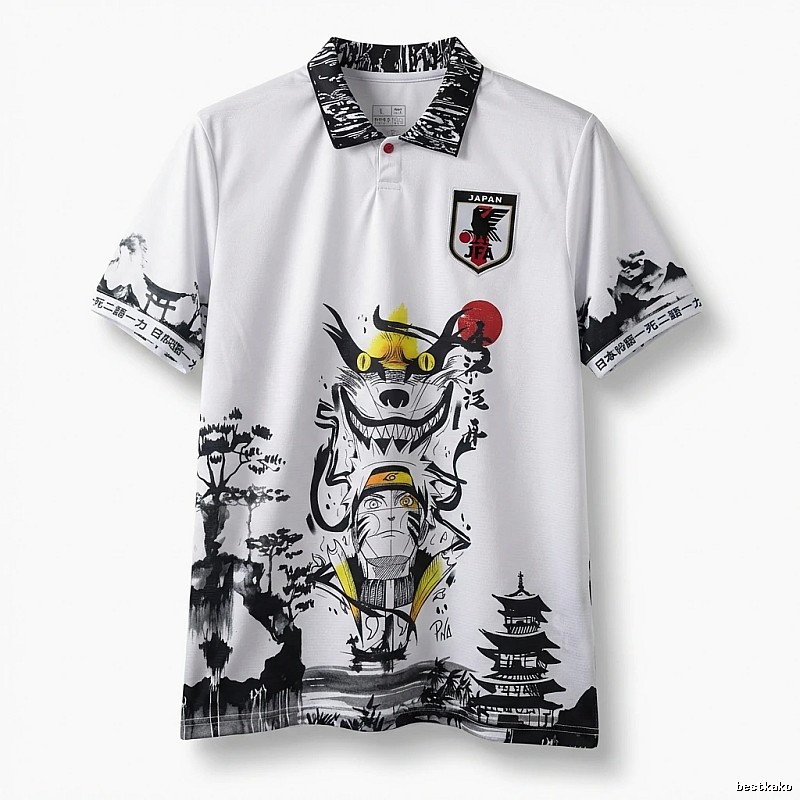 Tokyo Ghoul Japanese-style and wind white T-shirt