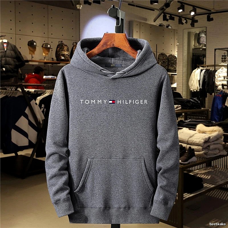 Tommy Hilfiger Daily Logo hoodie White Tommy Hilfiger for City Outfits