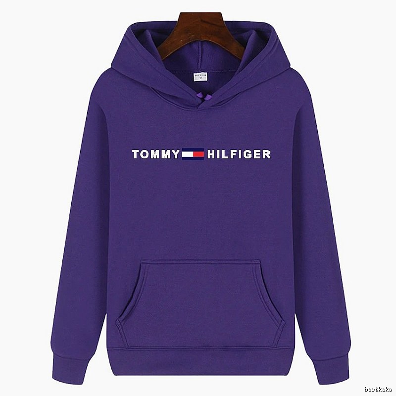 Tommy Hilfiger Travel Logo hoodie White Tommy Hilfiger with Modern Look
