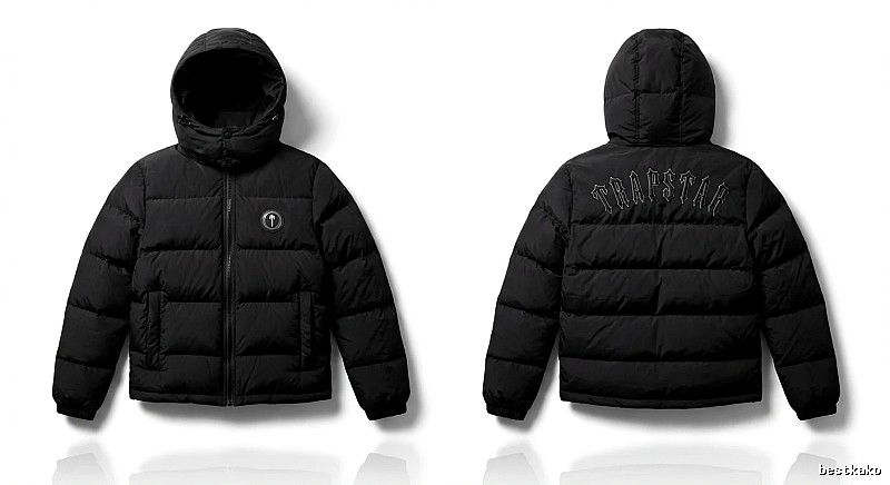 Trapstar Black Trendy and Cool Down Jacket