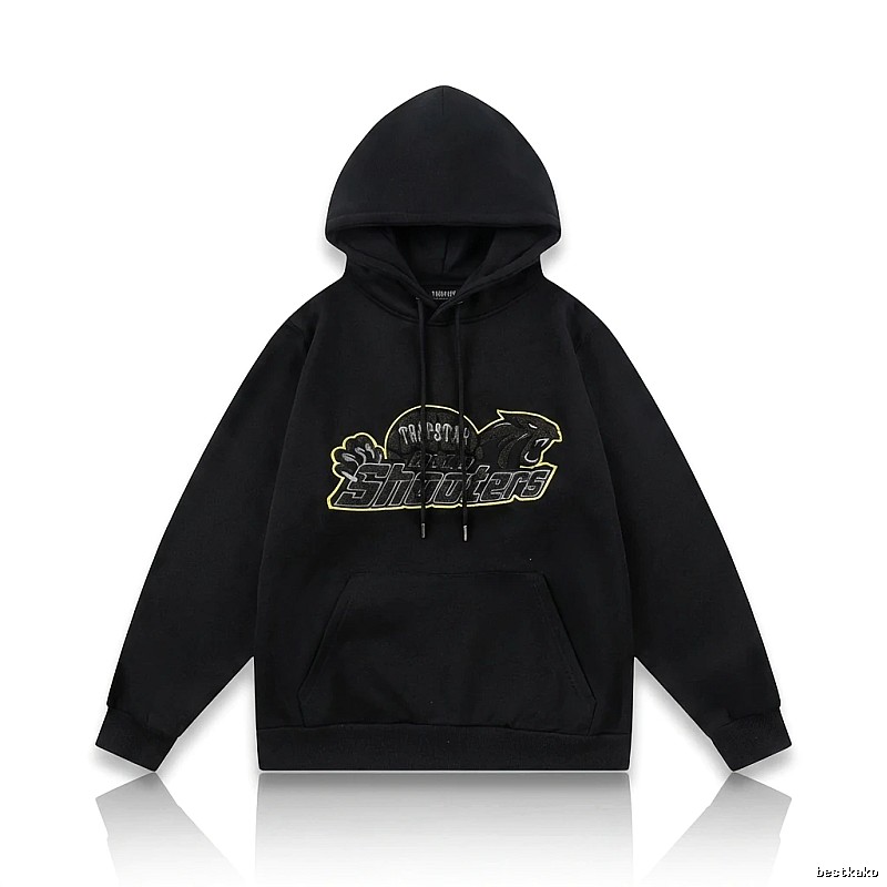 Trapstar Print Trendy and Cool Black Sweatshirt