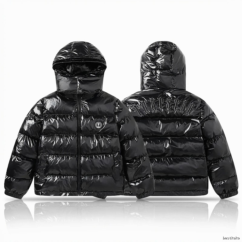 Trapstar Trendy Glossy Black Down Jacket