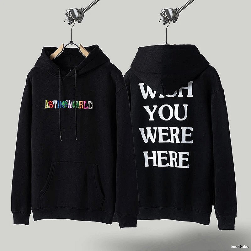 Travis Scott Easy Match Graphic hoodie Green Printed Graphics for Everyday Use