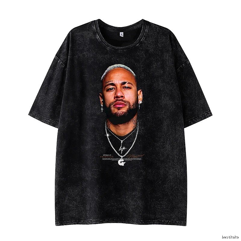 Tupac Streetwear Portrait graphic T-shirt Black Tupac Collage with Logo Accent
